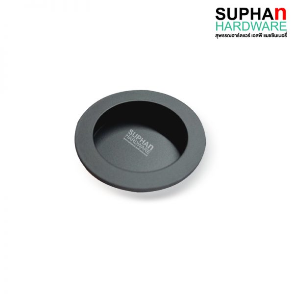 FH.007.60 mm.BK - มือจับฝังสีดำ - Image 2