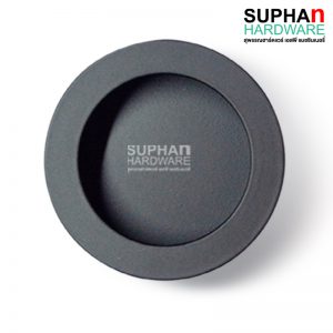 FH.007. 70 mm.BK - มือจับฝังสีดำ