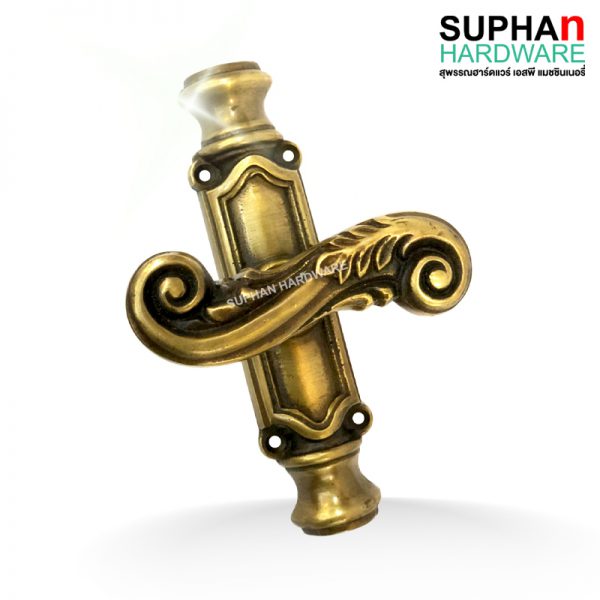 W.066 - Catenaccio Sliding Bolt - กลอนยาว (ทองเหลืองแท้) - Image 2