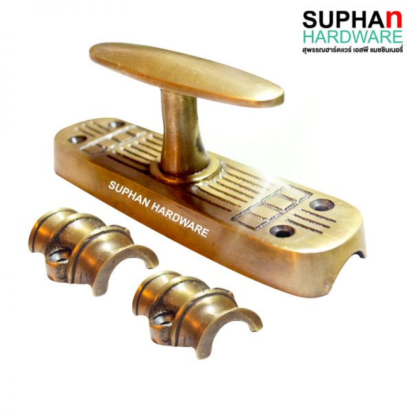 W.068 - Catenaccio Sliding Bolt - กลอนยาว (ทองเหลืองแท้) - Image 2