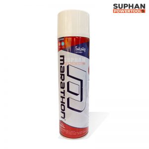 สเปรย์ฉนวนพียูโฟม เกรด B2 สูตรไม่ลามไฟ โฟมโพลียูริเทน Marathon PU Foam -  โฟมกระป๋องแดง กันเสียง กันร้อน กันรั่วซึม