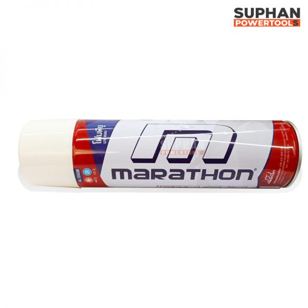สเปรย์ฉนวนพียูโฟม เกรด B2 สูตรไม่ลามไฟ โฟมโพลียูริเทน Marathon PU Foam -  โฟมกระป๋องแดง กันเสียง กันร้อน กันรั่วซึม - Image 3