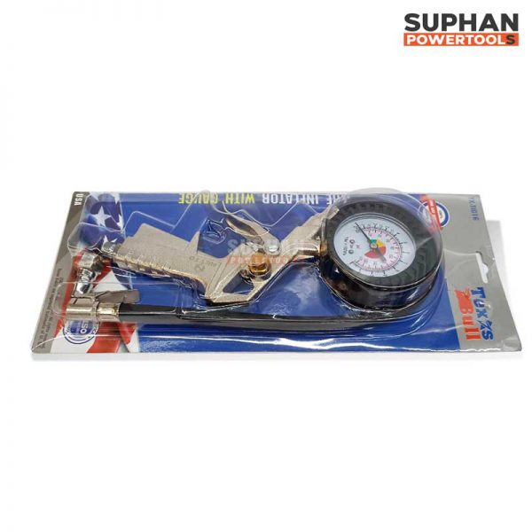 ปืนวัดลมเติมลม16บาร์ 220PSI Texas Bull TX-TIG16 พร้อมเกย์ - Image 3