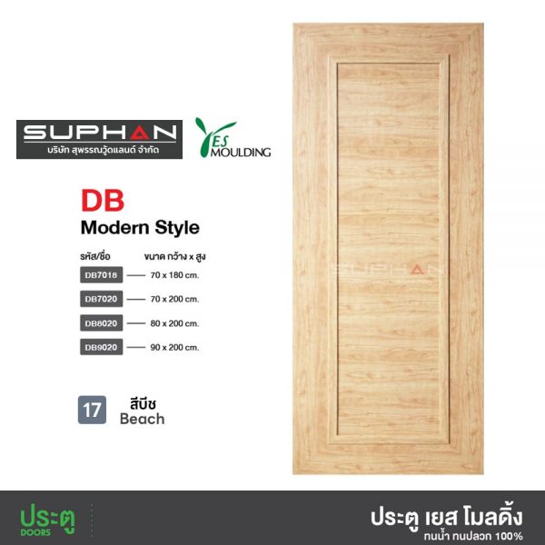 ประตู PS รุ่น DB – YesMoulding - Image 2
